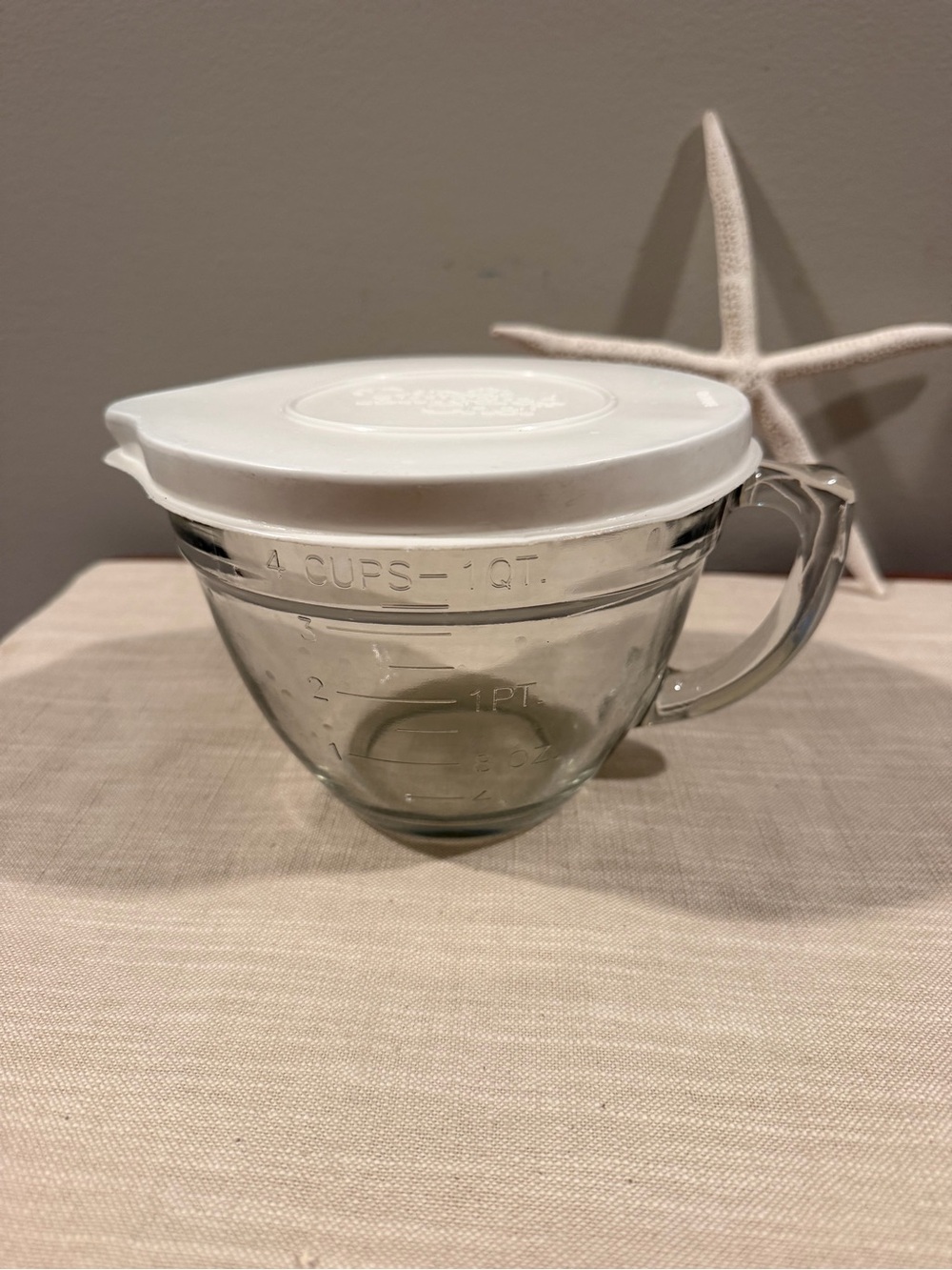 Pampered Chef 4 Cup Measuring Batter Bowl Classic